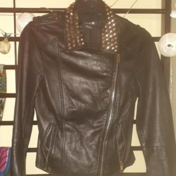 size small leather jacket - Picture 4 of 5